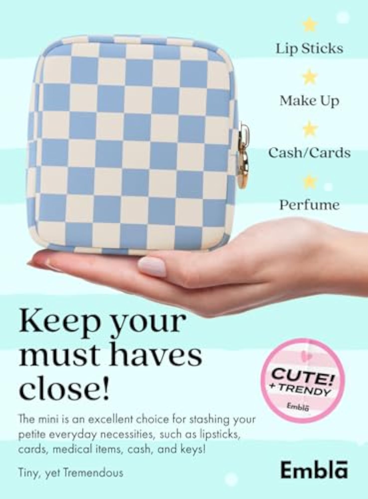 Cute Makeup Organizer Travel Cosmetic Bag